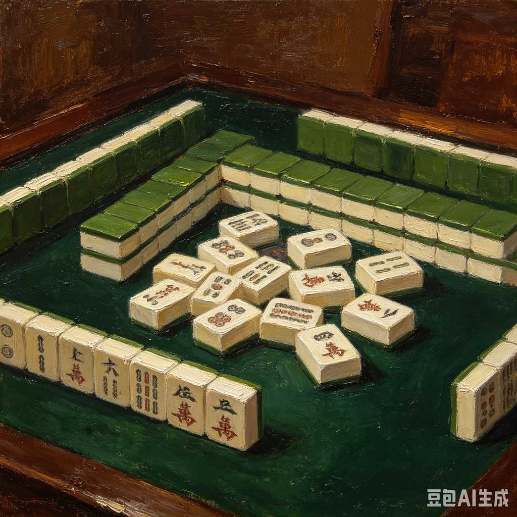 premium mahjong tile set