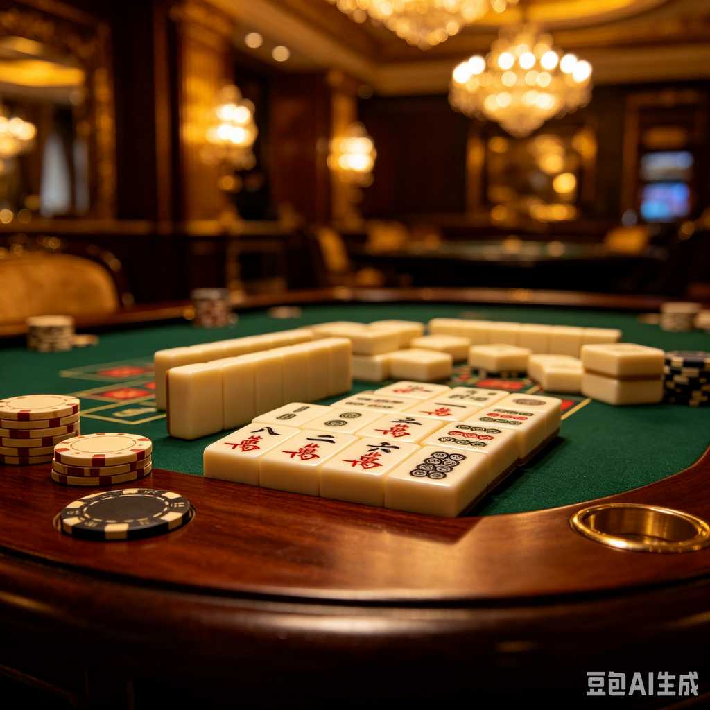 real wood mahjong set