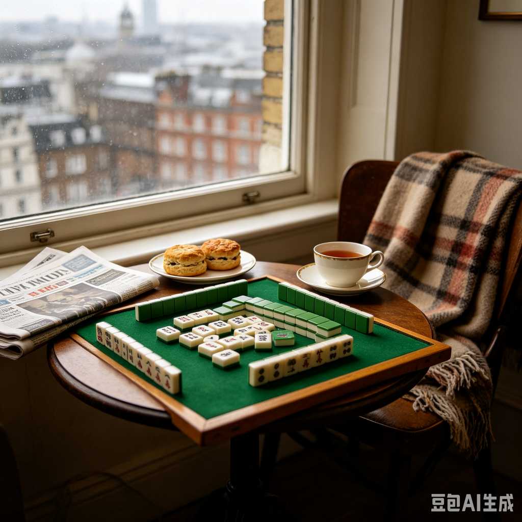 lightweight mahjong tile set